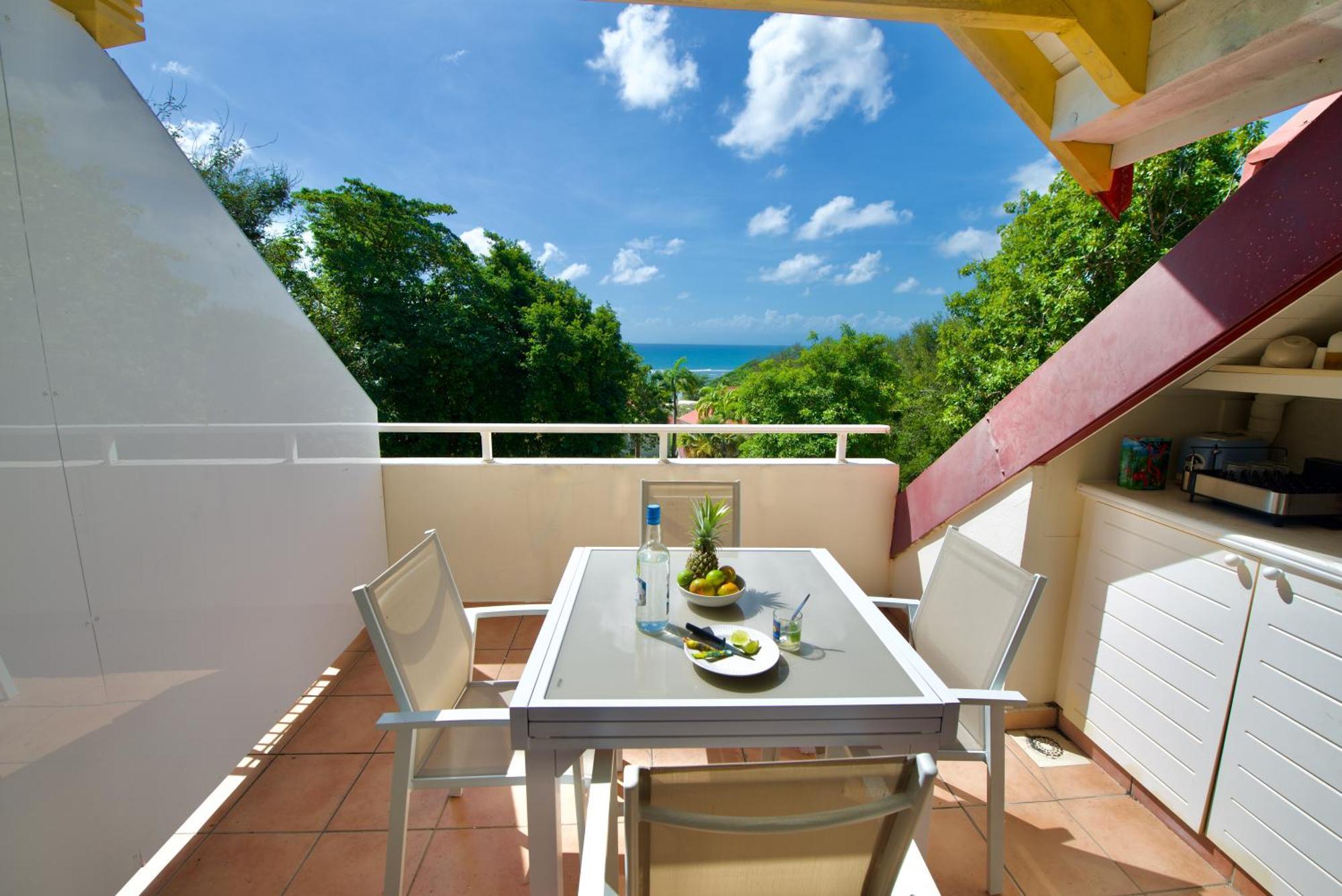 Studio Olia A P&V - Plages, Piscines Et Vue Mer! Sainte-Anne  Extérieur photo